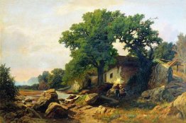 Landschaft in der Nähe von Alushta