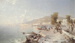 Vietri sul Mare, Blick in Richtung Salerno