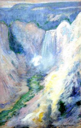 Wasserfall im Yellowstone