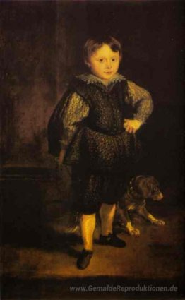 Porträt von Filippo Cattaneo, Sohn des Marchesa Elena Grimaldi