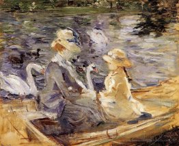 Auf dem See im Bois de Boulogne