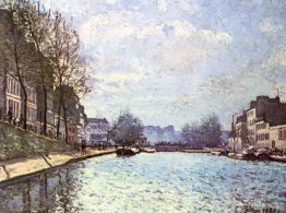 Blick auf den Canal Saint Martin