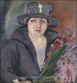 Porträt von Irma Stern der Mutter
