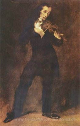 Porträt von Paganini
