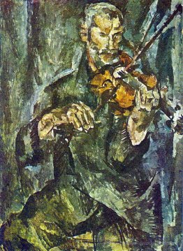 Portrait eines Geigers Grigori Fjodorowitsch Romashkov