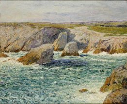Der Bach Ufer des Quibero