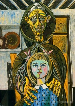 Die alte Frau und das Mädchen