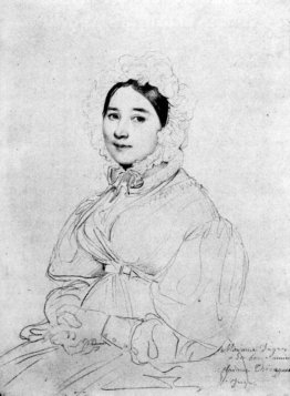 Madame Jean Auguste Dominique Ingres, geboren Madeleine Chapelle