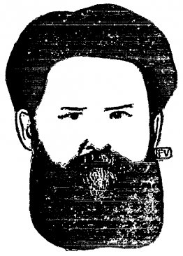 Portrait der russische Schriftsteller Vladimir Korolenko Galakti