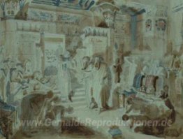 Pharao fragte Moses, um jüdische Volk aus Ägypten