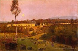 Abends, wenn die ruhigen Osten Wallungen schwach an der Sonne da