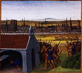 König Clothar II (584-629) kann nicht zurückbringen seinen Sohn