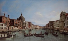 Der Oberlauf des Canal Grande mit S. Simeone Piccolo