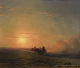 Troika in der Steppe