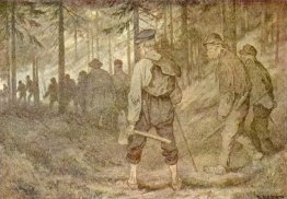 Zwölf Männer in den Wald