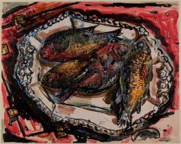 Platter unter Georgia Fisch