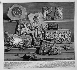 Die römische Altertümer, t. 3, Tafel XXIX. Fragmente von Skulptu