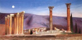 Ruinen der Jupiter-Tempel in Athen
