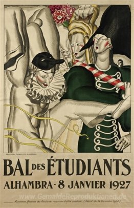 Bal des étudiants Poster