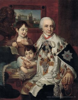 Portrait des Grafen G. G. Kuschelew