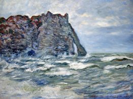 Port d`Aval, Raues Meer