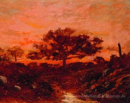 Studie in der Wald von Fontainebleau