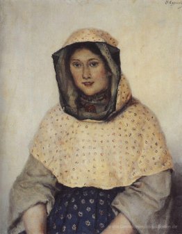 Porträt von T. K. Domozhilova