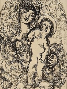 La Vierge et l'enfant