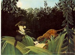 Scout von einem Tiger angegriffen