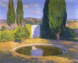 Brunnen im Sommer