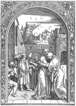 Die Sitzung von Joachim und Anna an der Goldenen Pforte