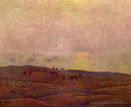 Kühe in einer Landschaft