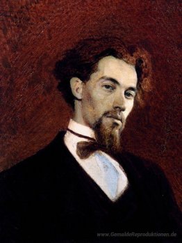 Porträt des Künstlers Konstantin Savitsky