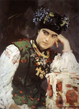 Porträt von Sophia Dragomirova-Lukomskaya