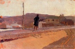 Landschaft mit Figur