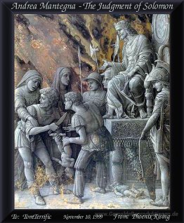 Das Urteil des Salomo