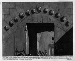Die römische Altertümer, t. 4, Tafel XI. Mit Blick auf das unter