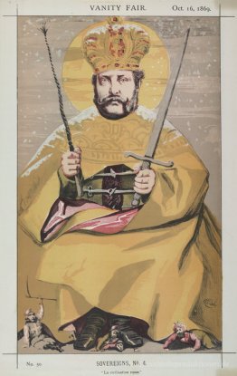 Sovereigns No.40 Karikatur von Alexander II von Russland