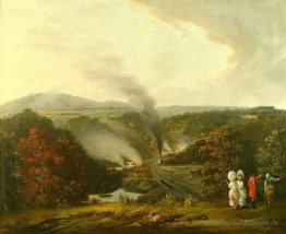 Nachmittag Ansicht von Coalbrookdale, Shropshire