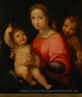 Madonna und Kind mit St. Johannes der Täufer