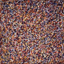 Nicht Gerade Brushstrokes in allen Richtungen