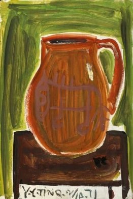Glas auf dem Tisch