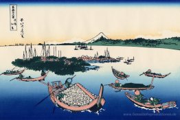 Tsukada Insel in der Provinz Musashi