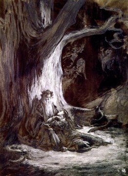 Vivien und Merlin