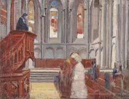 Das Gebet in der Kathedrale von St. Pierre, Genf