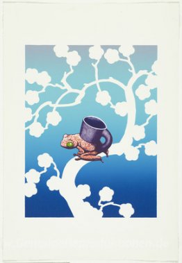 Japanische Laubfrosch Cup