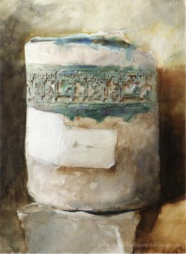 Persian Artifact mit Fayencen Dekoration