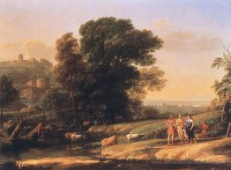 Landschaft mit Cephalus und Procris von Diana Reunited