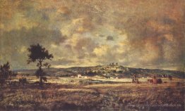 Blick auf die Ebene von Montmartre X Wirkung von Sturm