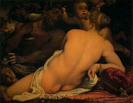 Venus mit Satyr und Cupids
